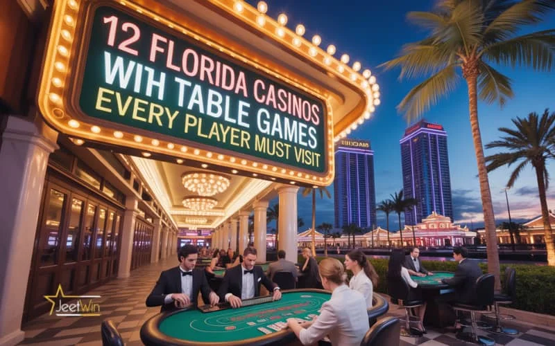 florida casinos with table games